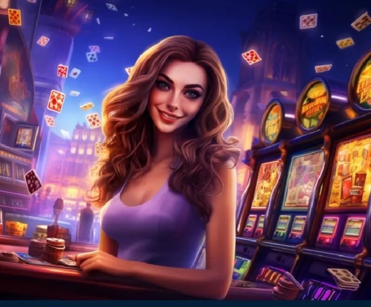king play စလော့ Jackpot Slots ကစားနေသောပုံ